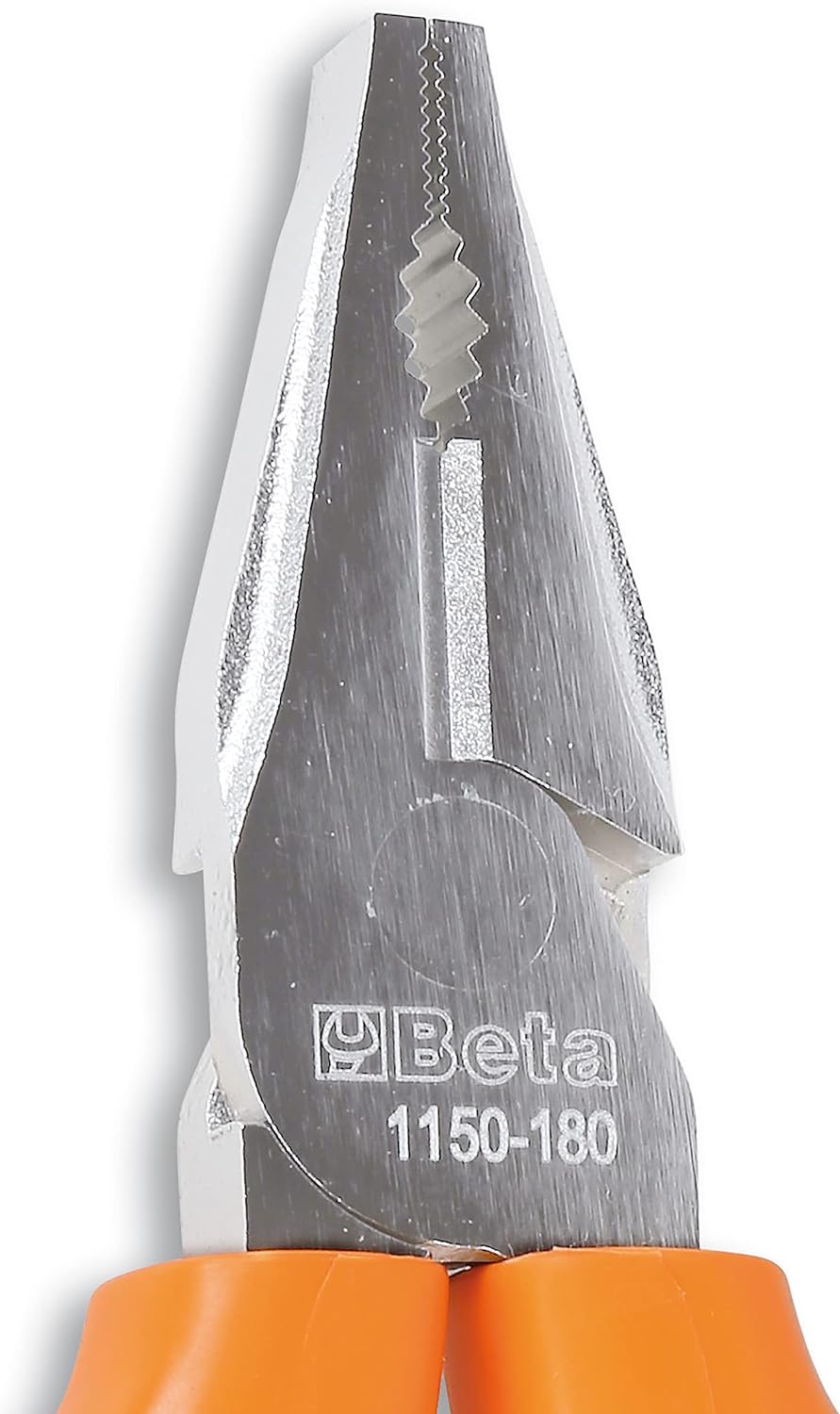 Beta 1169BM/D3 Sortiment aus 1 Universalzange, 1 Zange mit langen halbrunden Backen und 1 Schneidzan