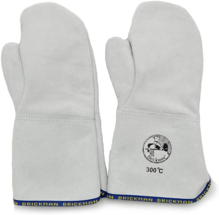 Topfhandschuhe Rotation Handgelenk-15 cm professionelle Leder von 300 °C