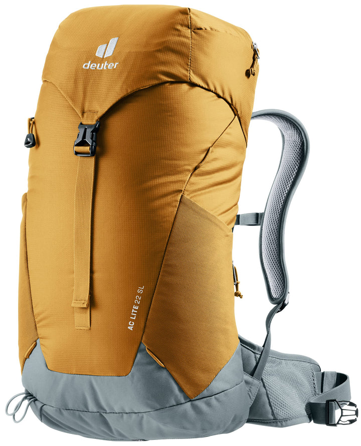 deuter Damen Ac Lite 22 Sl Wanderrucksack (1er Pack) 22 L Cinnamon-teal, 22 L Cinnamon-teal