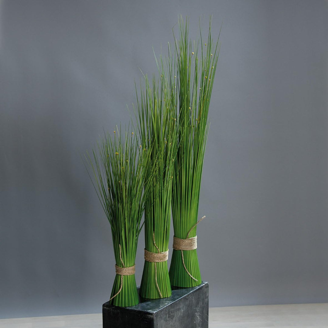 Isolepsis Kunstgras Gras Kunstpflanze Grasbüschel grün 90 cm