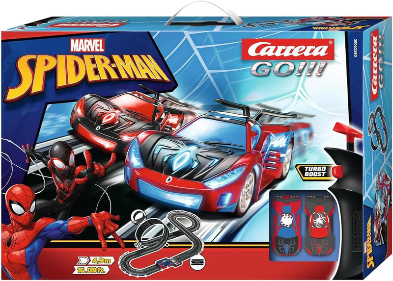 Carrera - 20062580 - Carrera GO!!! Spider Racing Rennbahn-Set I Rennbahn mit lizensierten Slotcars |