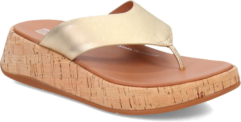 Fitflop Damen Mwb Zehensteg Flache Sandale 41 EU Platin, 41 EU Platin