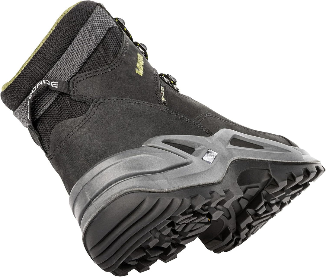 LOWA Stiefel mittel RENEGADE GTX MID [2024] 41 EU Schwarz Oliv 310945 9948, 41 EU Schwarz Oliv 31094