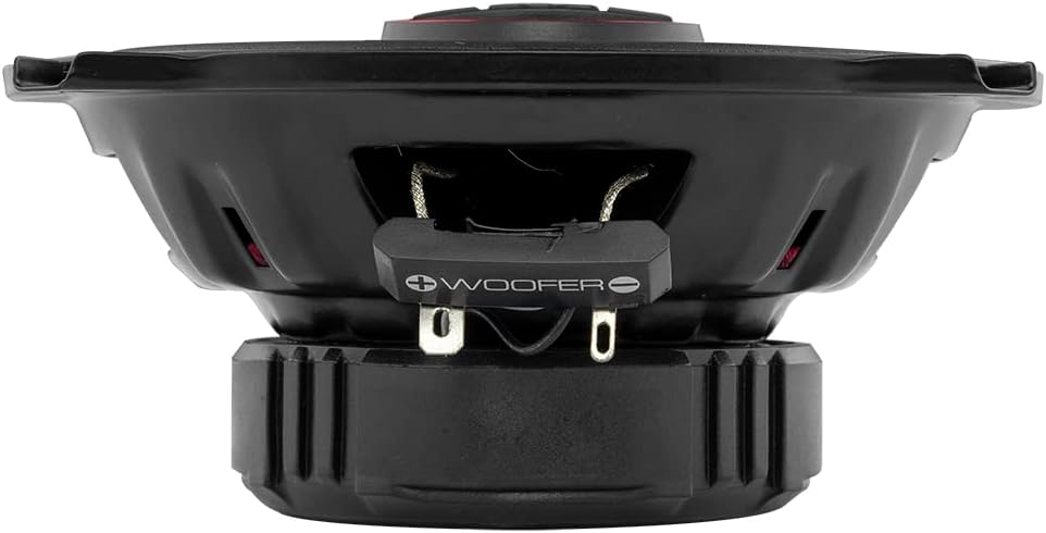 DS18 GEN-x5.25 5,25 Zoll 135 Watt 2-Wege-Koaxial-Lautsprecher mit Mesh-Gitter 4-Ohm - als EIN Paar v