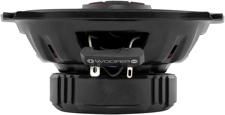 DS18 GEN-x5.25 5,25 Zoll 135 Watt 2-Wege-Koaxial-Lautsprecher mit Mesh-Gitter 4-Ohm - als EIN Paar v