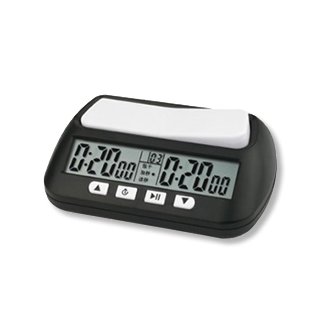 Septpenta LEAP Schachuhr, ABS Display Schachuhr, Digitaler Schachtimer, Tonalarmfunktion, Schachuhr