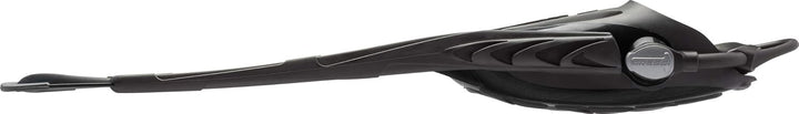 Cressi Reaction EBS Fins - Hochleistungstauchflossen mit EBS Strap XS/S (36/39) Schwarz/Silber, XS/S