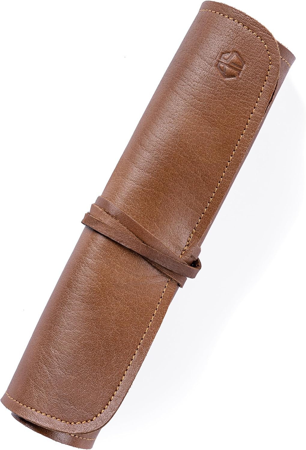 Angus Stoke Hochwertige 7-Fach Echt-Leder Kochmesserrolle Steve – Rolltasche Werkzeugtasche verschli