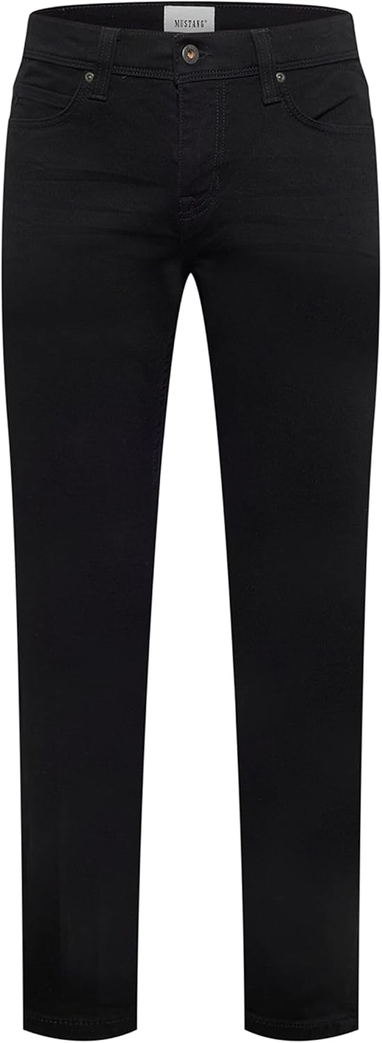MUSTANG Herren Vegas Jeans 34W / 32L Tiefschwarz 980, 34W / 32L Tiefschwarz 980