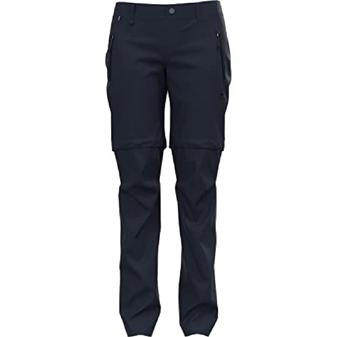 Odlo Damen Zip-Off Wanderhose Wedgemount_560431 42 Dark Sapphire, 42 Dark Sapphire