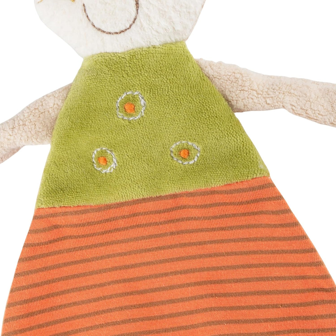 SIGIKID 48921 Schnuffeltuch Hase Green Mädchen und Jungen Babyspielzeug empfohlen ab Geburt mehrfarb
