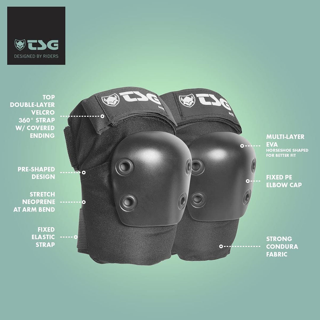 TSG Elbowpad Ace Schützer S Schwarz, S Schwarz