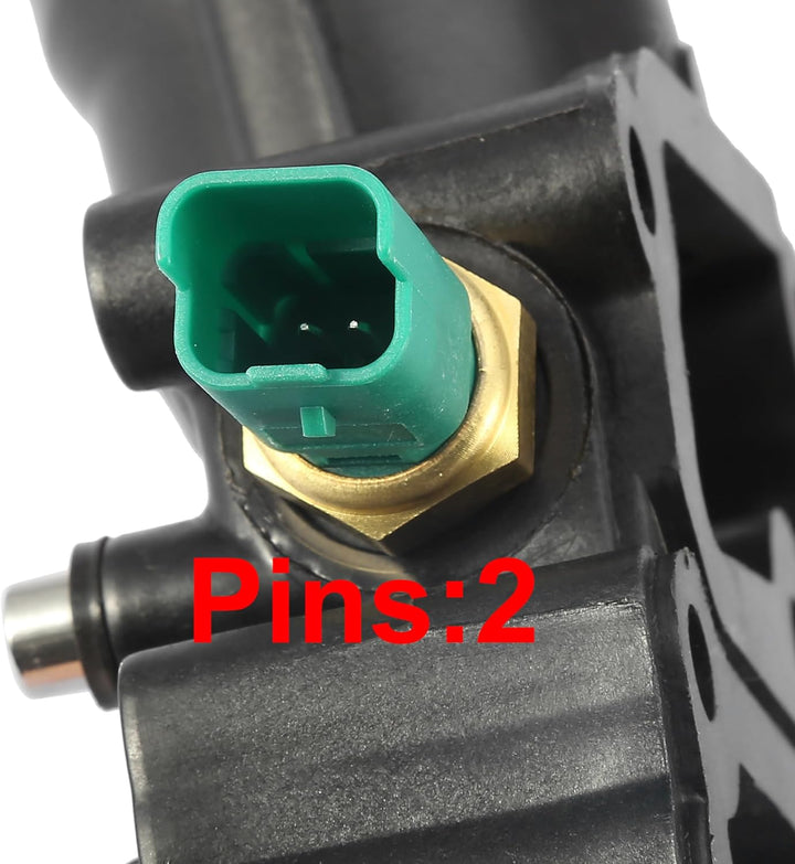 X AUTOHAUX Auto Thermostat Gehäusebaugruppe BE1-1254 1336.Y8 1336.P9 Ersatz