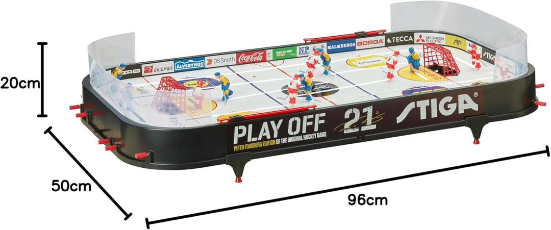 STIGA Eishockey Tischspiel Playoff 21 Hockey Spiel Schweden-Kanada Single, Schweden-Kanada Single