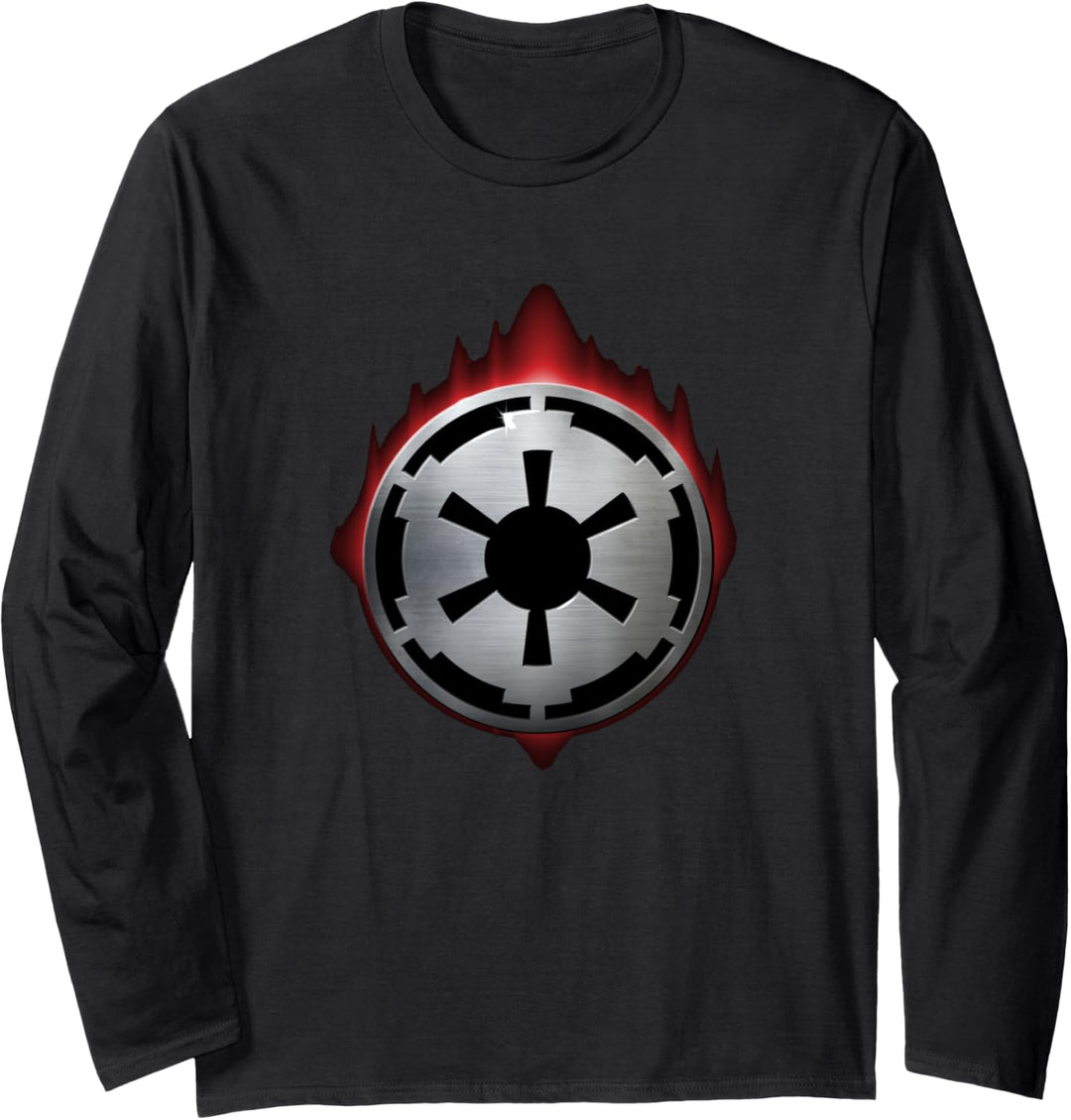 Star Wars: The Mandalorian The Empire Emblem Langarmshirt