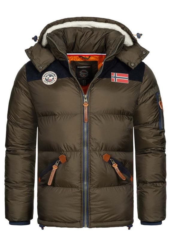 Geographical Norway Celian Men - Winterjacke Herren Warme Steppung Mann Herbst Winter - Warme Mantel