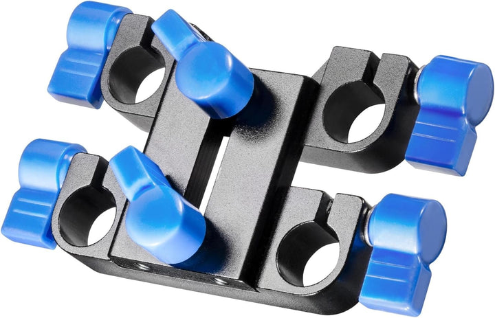 Walimex Pro 15 mm Doppel-Klemmblock für Video Rig