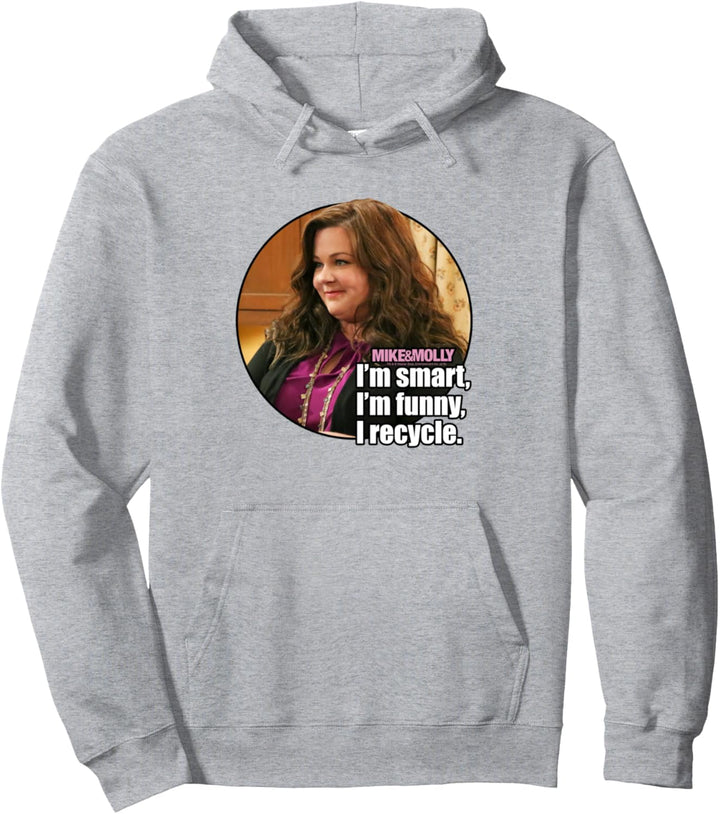 Mike & Molly I Recycle Pullover Hoodie