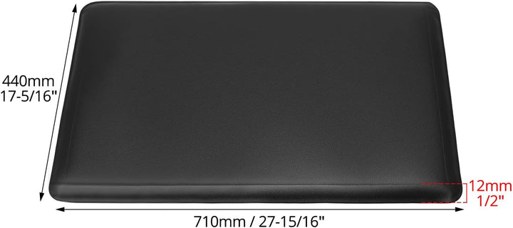 QWORK® Anti-Ermüdungsmatte,44cmx71cm stehmatte, 12mm rutschfeste komfortpolsterung, für Küche Badezi
