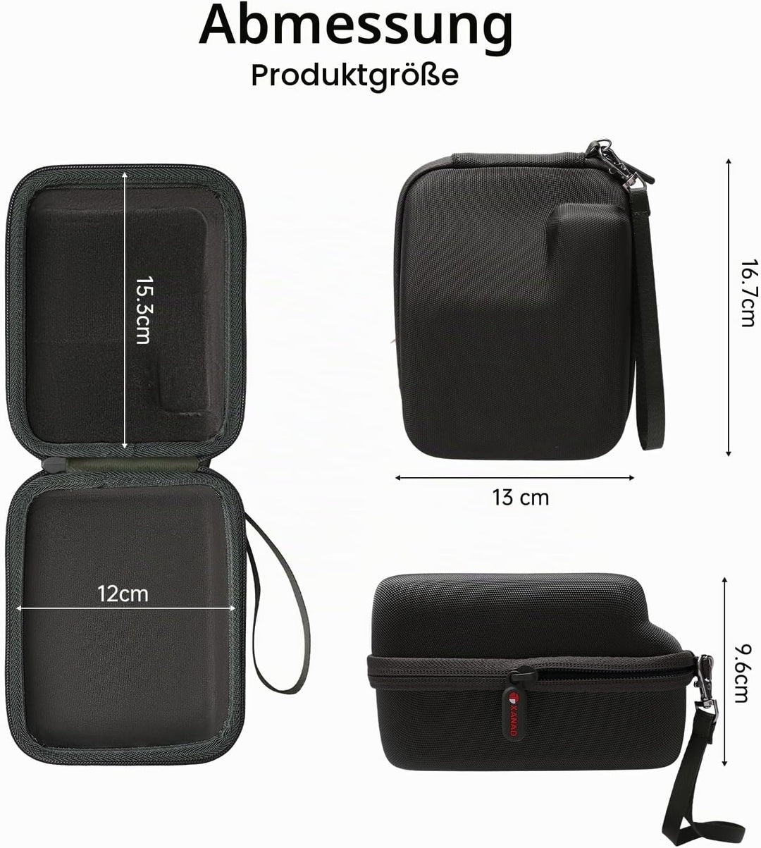 XANAD Tasche für Kamera, kompatibel für Polaroid Now Gen 2 / Polaroid i Type Sofortbildkamera (Grün)