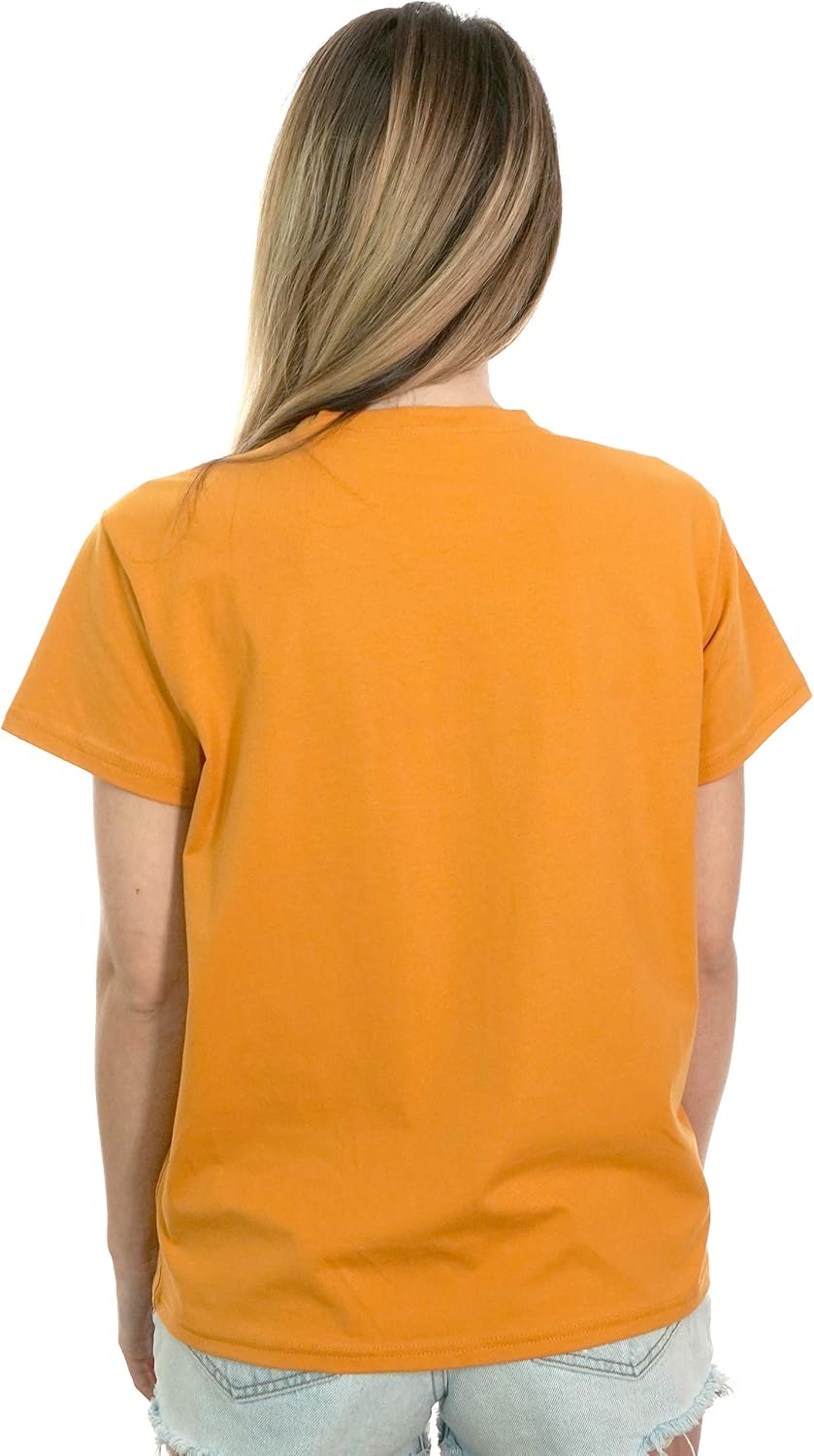 ComfyCamper Orange Schnurrbart Shirt für Kinder, Mädchen, Jungen, Erwachsene, Männer und Frauen Wome