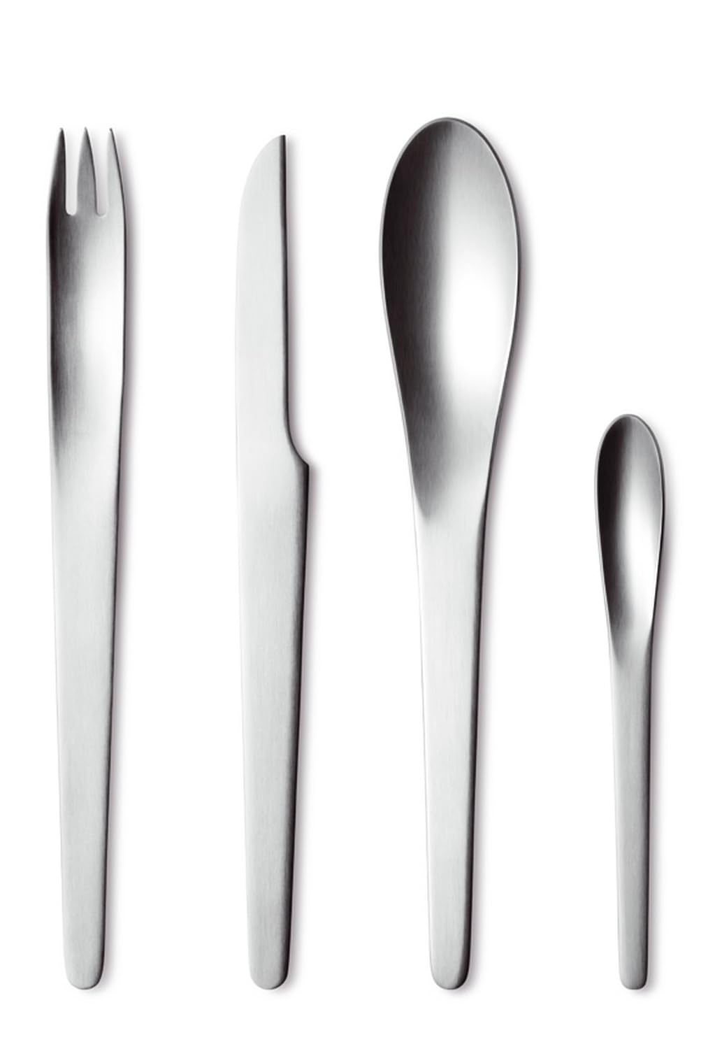 George Jensen Besteck Set 24 Stück Matt, Edelstahl, Stainless Steel, 4.3 x 53.8 x 37 cm