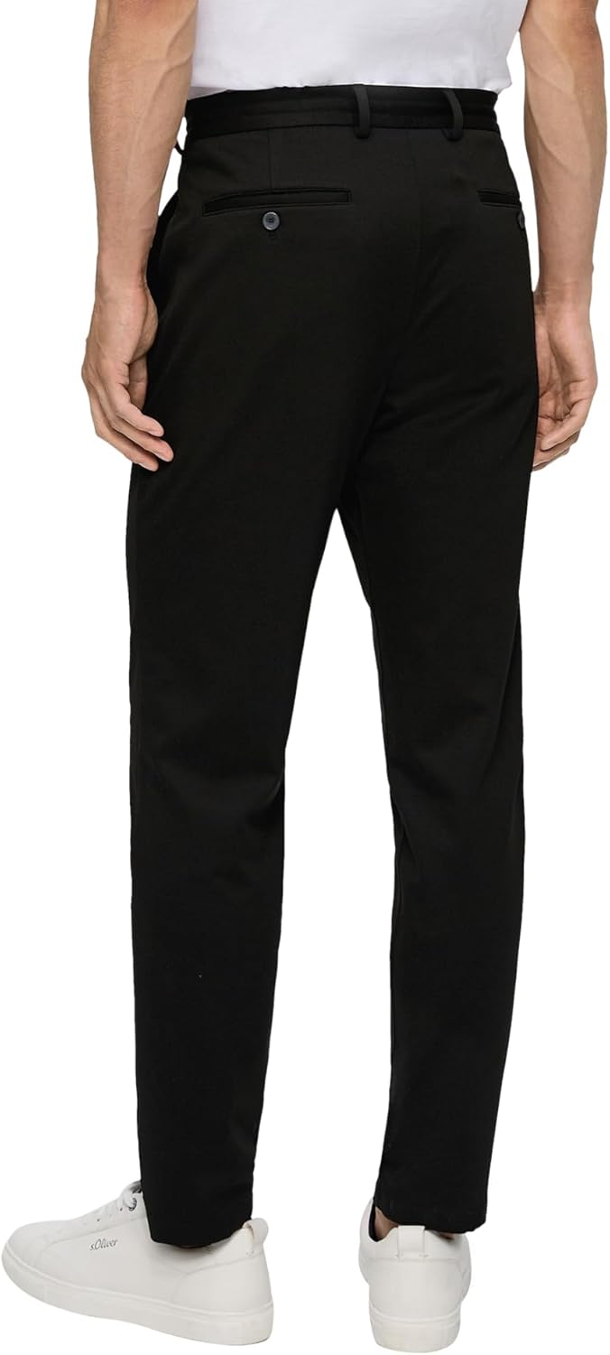 s.Oliver Herren Anzughose 25 Grey/Black 9999, 25 Grey/Black 9999