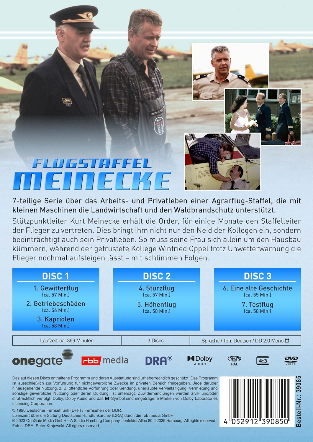 Flugstaffel Meinecke (DDR TV-Archiv) [3 DVDs], DVD