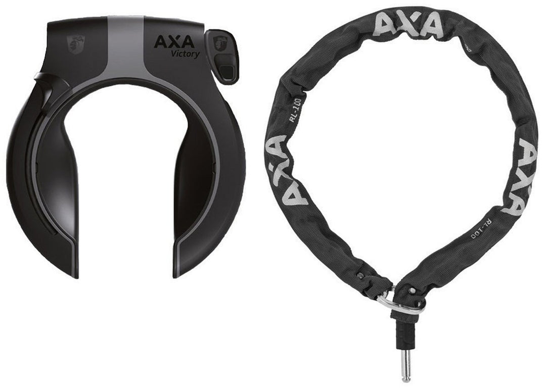 AXA Victory Rahmenschloss Aktionsbox + Kette