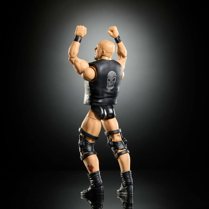 Mattel WWE Elite Actionfigur und Zubehörteile, Greatest Hits 2025, ca. 15 cm grosse Sammelfigur Ston