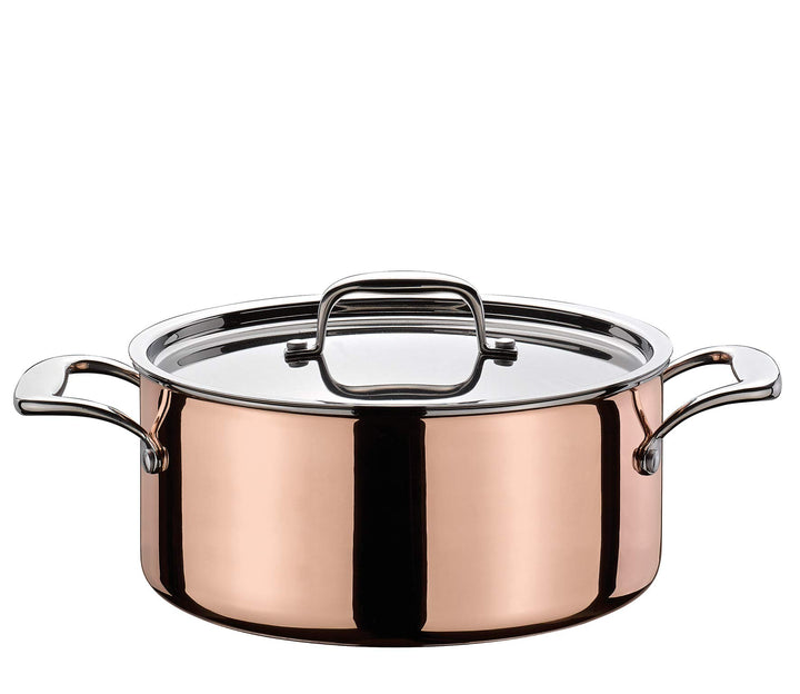 Spring Culinox Bratentopf Kupfer 24 cm Bratentopf niedrig 24 cm, Bratentopf niedrig 24 cm
