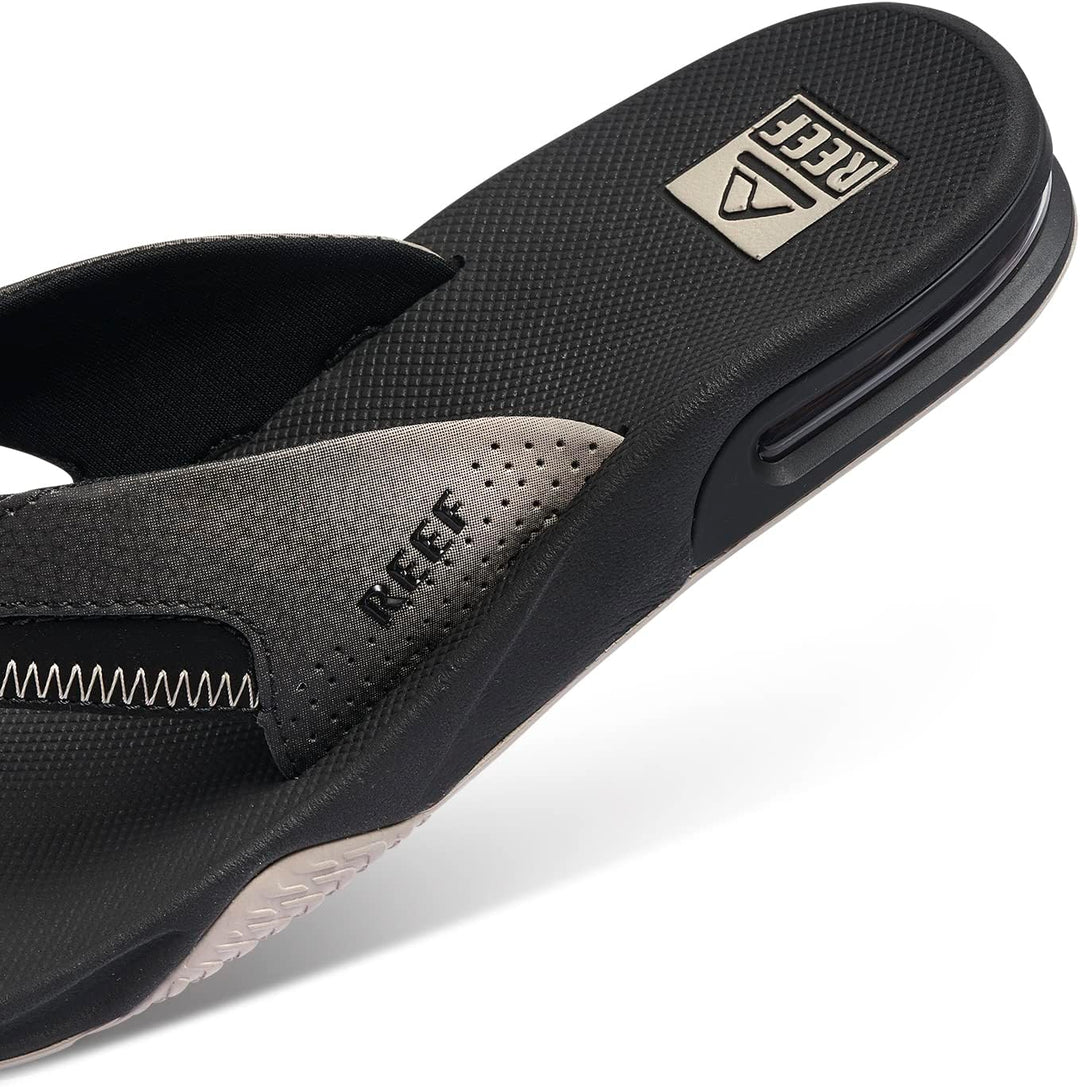 Reef FANNING Herren Zehentrenner 39 EU Black Taupe Fade, 39 EU Black Taupe Fade
