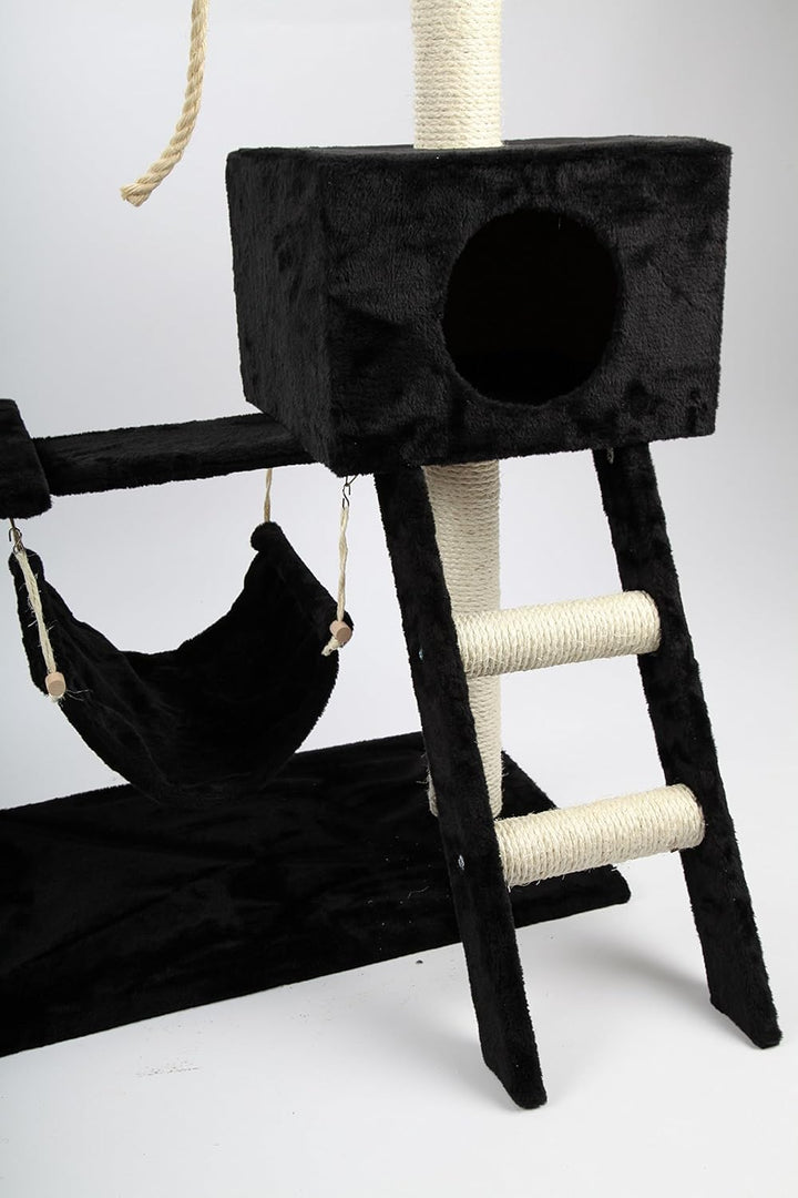 point-zoo Katzenkratzbaum Kratzbaum Katzenbaum Kletterbaum Katzen H 118 cm