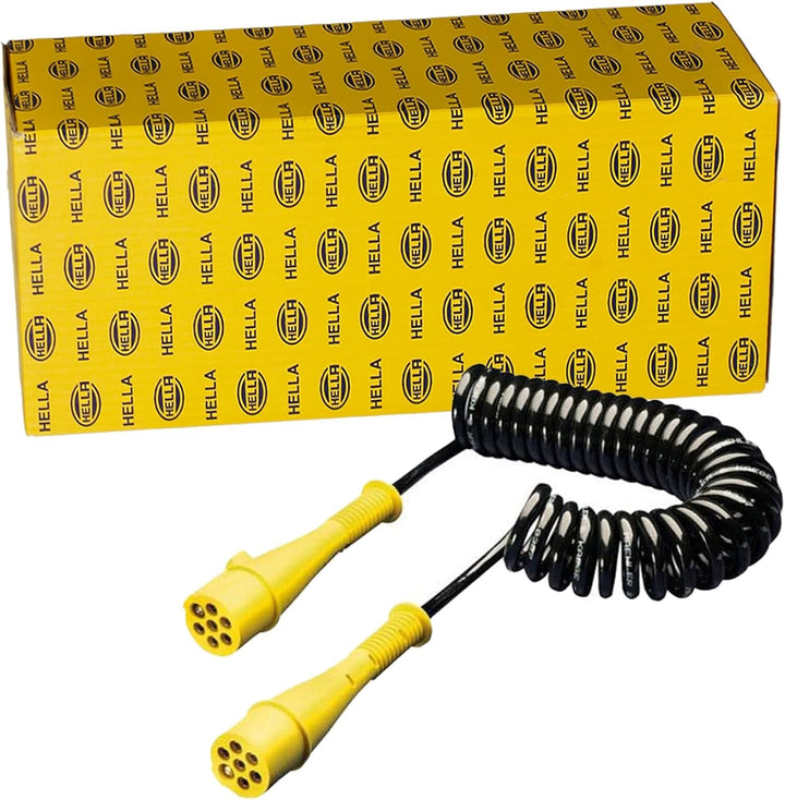 HELLA - Elektrowendel - 7-polig - S-Type - 24V - gelb - Kunststoff - 8KA 007 965-011