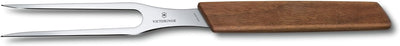 Victorinox, Swiss Modern, Profi Tranchiergabel, Extra Scharfe Klinge, 15 cm, Edler Holzgriff, Rostfr