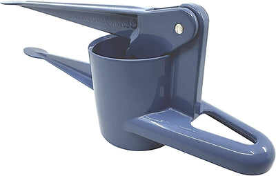 SPÄTZLEPRESSE KARTOFFELPRESSE ORIGINAL KULL SPÄTZLE SCHWOB Marine-BLAU ALUMINIUM SPÜLMASCHINENFEST
