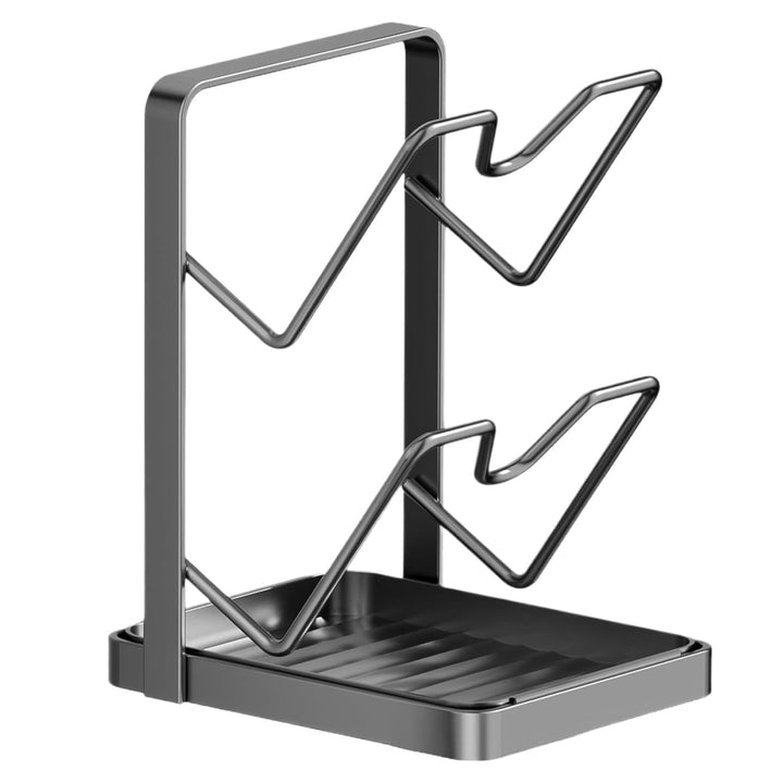 Generisch Topfdeckel Organizer Küchenregal,Topfdeckelhalter Küche,Multifunktionaler Küchenorganizer