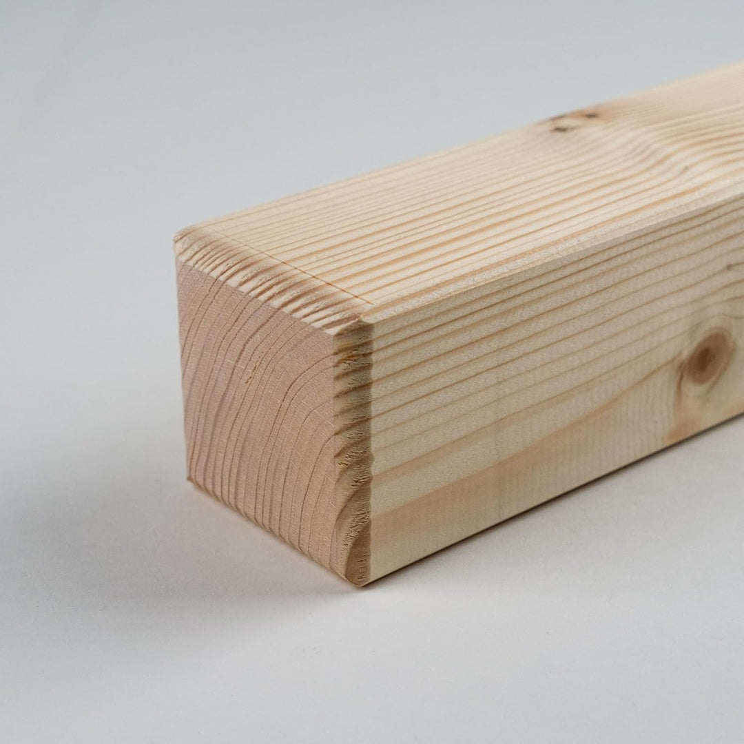 DOLLE Pfosten für Brüstungsgeländer aus unbehandelte Fichte als Mittel- End- oder Eckpfosten aufgese