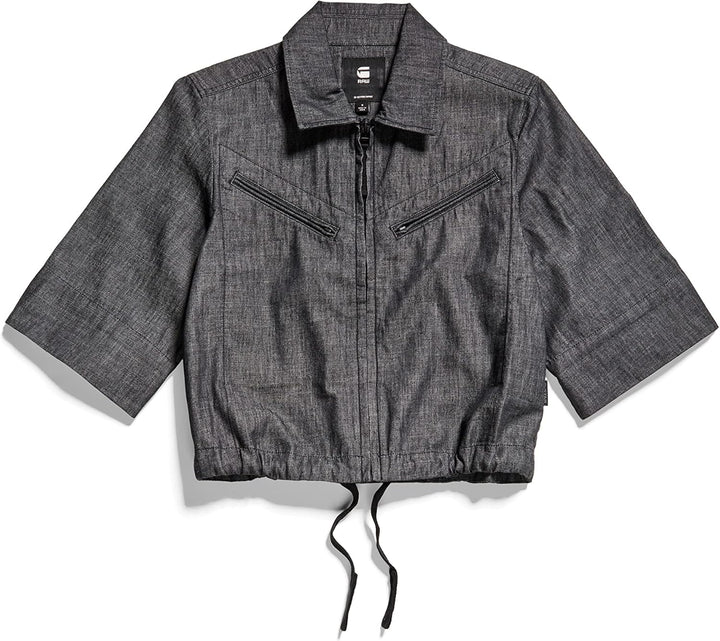 G-Star RAW Damen Flight Top Shirts S Schwarz (Jet Black D22154-d195-a814), S Schwarz (Jet Black D221