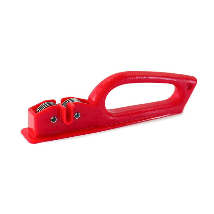 RIGAMONTI Diamant Messerschärfer, 19 cm, manueller Schärfer, Diamantscheiben, ergonomischer Griff, T