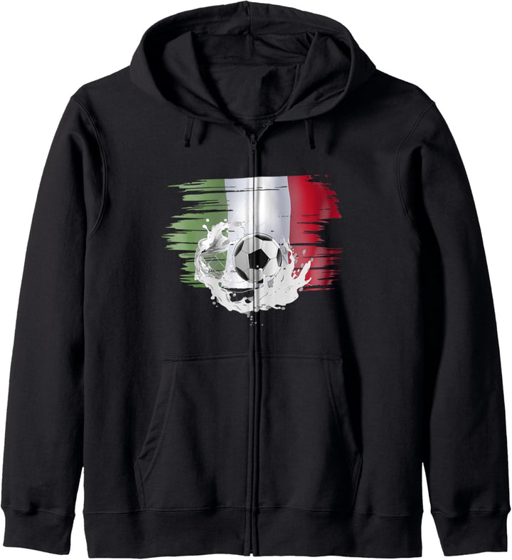 Fussball Italia Calcio Azzurri Kapuzenjacke