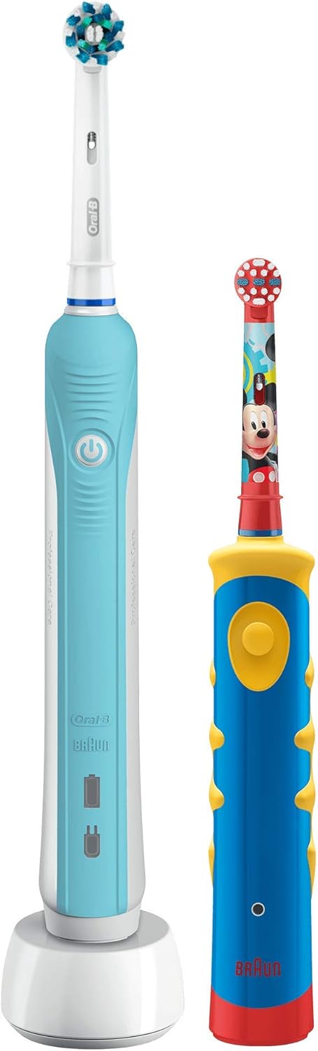 Braun Oral-B Family Edition Micky Maus mit Oral-B Pro 700 + Stages Power Micky Maus