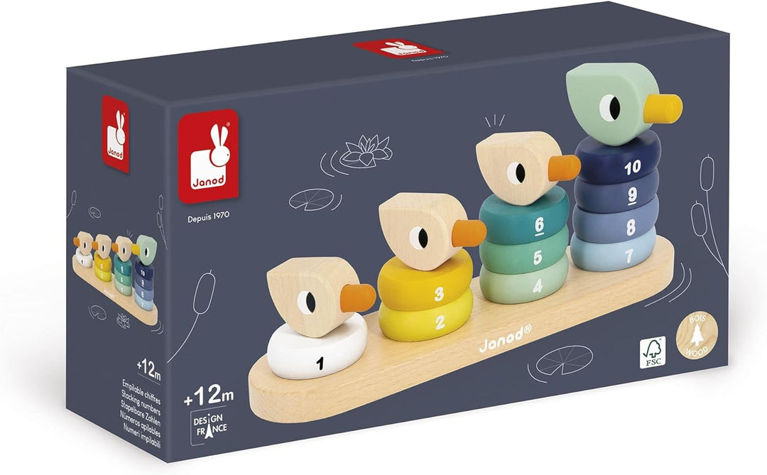 Janod Duck Family Stacker
