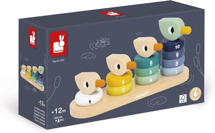 Janod Duck Family Stacker