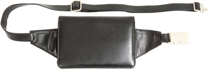 LEAS Gürteltasche mit Volllederausstattung Echt-Leder, schwarz Travel-Line