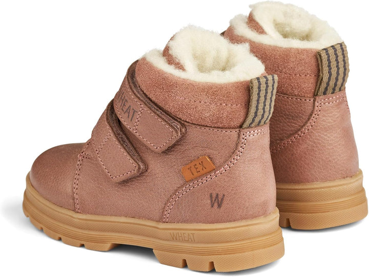 Wheat Kinderschuhe Winterschuhe Dry Klett Tex Junior Grössen Unisex Jungen und Mädchen 80% Leder,20%