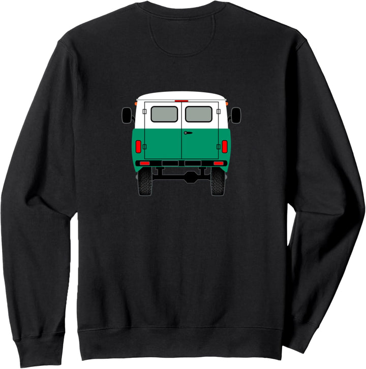 Buchanka Jubiläumsmodell UAZ 2206 Bukhanka Jubilee 4x4 Bus Sweatshirt