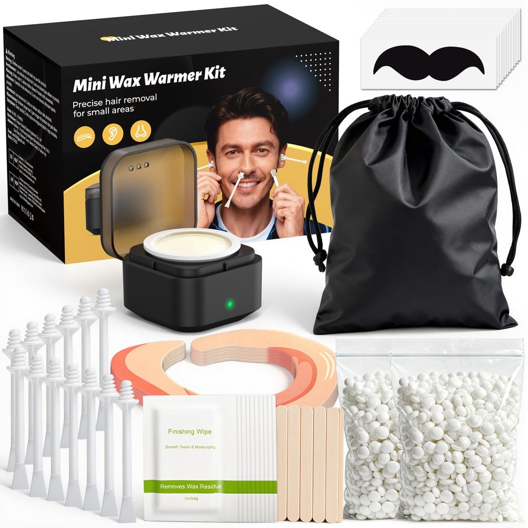 Nasenhaarentferner Wachs, Nasen Waxing-set Männer &amp; Frauen: PBSHG Nose Wax Kit, Nasenhaar Wachs 100g