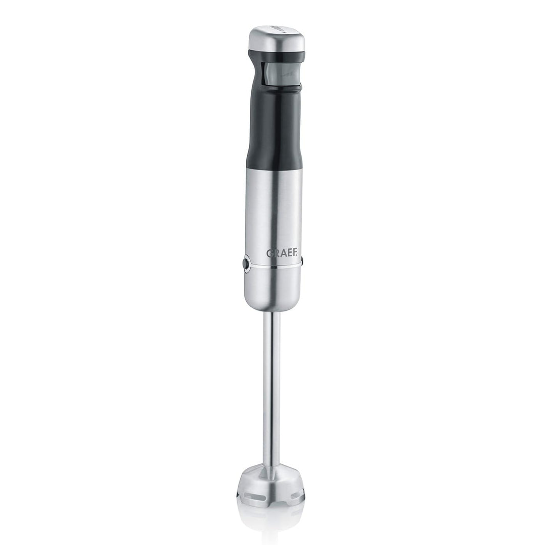 GRAEF Akku-Stabmixer HB802 inkl. 4tlg. Zubehör-Set & Aufbewahrungsbox, kabellos, stufenlose Geschwin