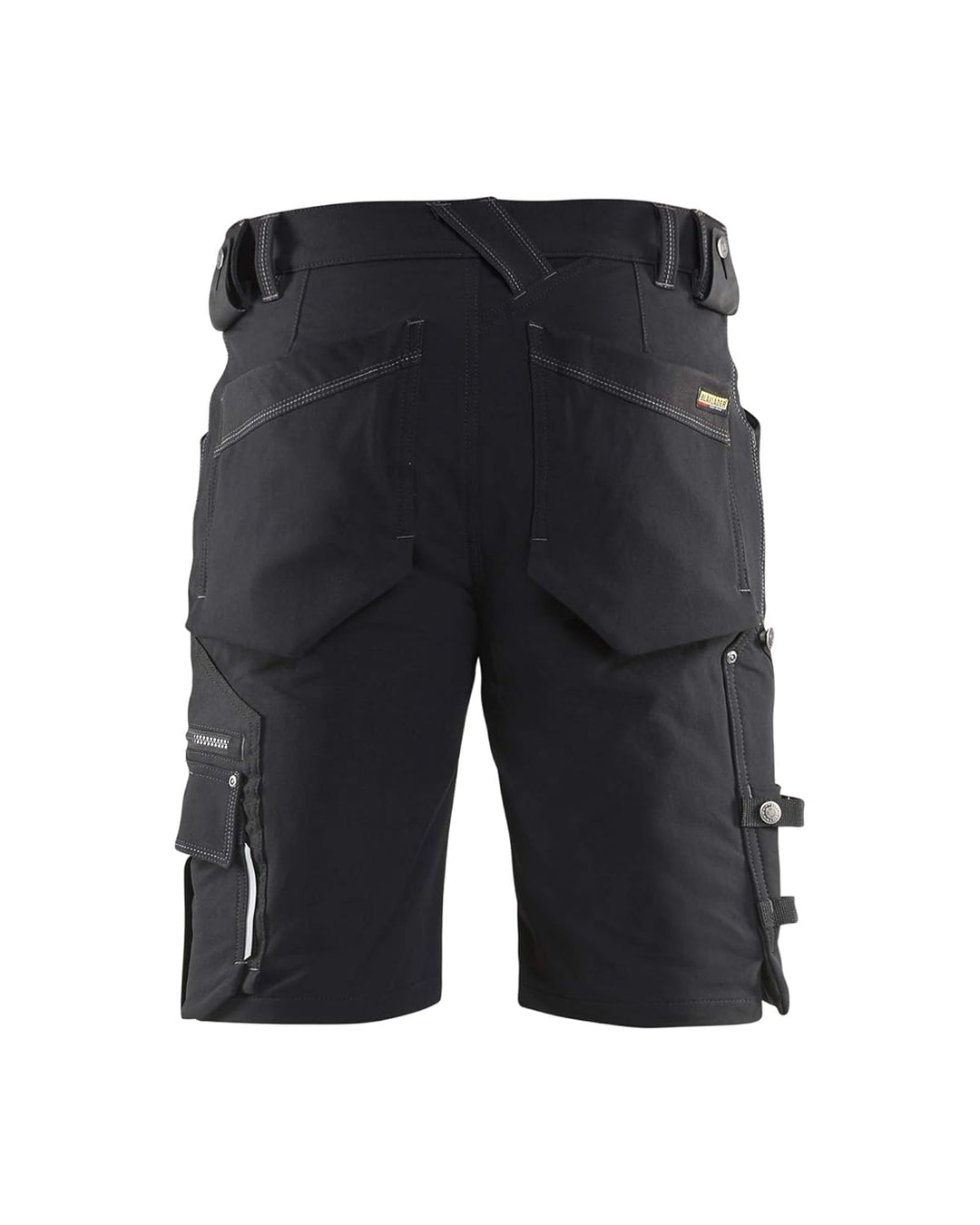 BLÅKLÄDER Craftsman Shorts Full Stretch Herren 33R Schwarz, 33R Schwarz